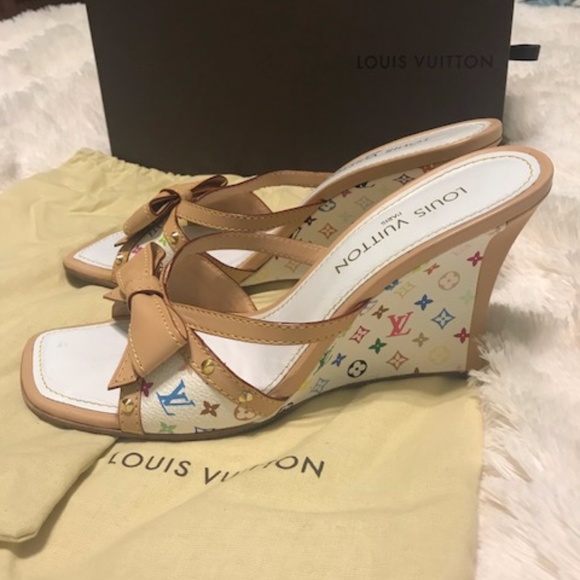 lv wedges shoes